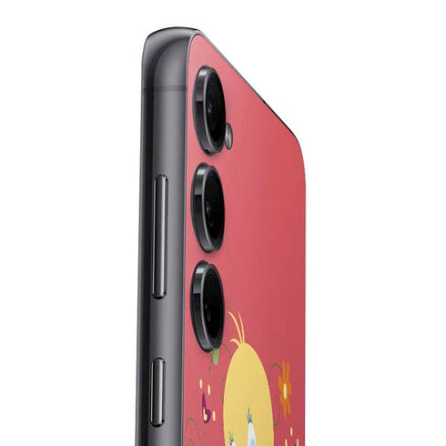 Looney Tunes Tweety Embroidered Galaxy S25 Skin